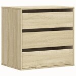 Vidaxl commode d'angle chne sonoma 60x41x58 cm bois d'ingnierie