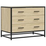 Vidaxl commode chêne sonoma 70x41x56 cm bois d'ingénierie Vidaxl commode chêne sonoma 70x41x56 cm bois d'ingénierie