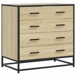 Vidaxl commode chêne sonoma 70x41x70 cm bois d'ingénierie Vidaxl commode chêne sonoma 70x41x70 cm bois d'ingénierie