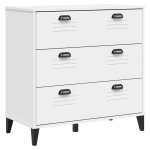 Vidaxl commode viken blanc bois d'ingnierie