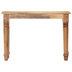 Vidaxl console table 110x35x77 cm solid mango wood - untranslated