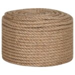 Vidaxl corde 100 % jute 14 mm 250 m