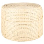 Vidaxl corde 100 % sisal 10 mm 25 m