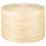 Vidaxl corde 100 % sisal 3 mm 200 m