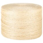 Vidaxl corde 100 % sisal 3 mm 2000 m