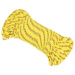 Vidaxl corde de bateau jaune 3 mm 250 m polypropyl�ne