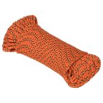 Vidaxl corde de bateau orange 4 mm 25 m polypropyl�ne