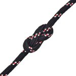 Vidaxl corde de bateau polypropyl�ne 18 mm 50 m noir