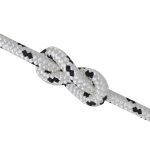 Vidaxl corde de bateau tresse en bobine polyester 12 mm x 50 m
