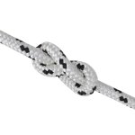 Vidaxl corde de bateau tress�e en bobine polyester 14 mm x 50 m