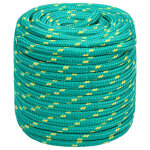 Vidaxl corde de bateau vert 16 mm 50 m polypropyl�ne