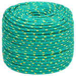 Vidaxl corde de bateau vert 8 mm 500 m polypropyl�ne