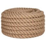 Vidaxl corde de jute 10 m de long 60 mm d'�paisseur
