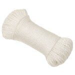 Vidaxl corde de travail blanc 8 mm 25 m polypropylne