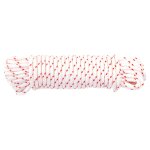Vidaxl cordon de d�marrage � tirer blanc et rouge �4 mm 10 m nylon