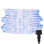 Vidaxl cordon lumineux avec 1200 led blanc froid 50 m pvc