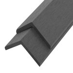 Vidaxl cornière de terrasse 5 pcs wpc 170 cm gris Vidaxl cornière de terrasse 5 pcs wpc 170 cm gris