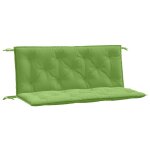 Vidaxl coussins de banc de jardin lot de 2 vert mélangé tissu Vidaxl coussins de banc de jardin lot de 2 vert mélangé tissu