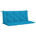 Vidaxl coussin de banc de jardin bleu clair tissu oxford