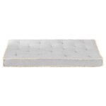 Vidaxl coussin de canap palette gris 120x80x10 cm