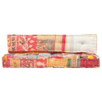 Vidaxl coussin de canap� palette multicolore tissu patchwork