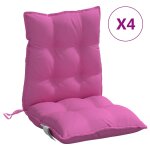 Vidaxl coussin d'ext�rieur 4 pc rose 100 x 50 x 7 cm
