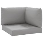 Vidaxl coussins de palette lot de 3 gris tissu oxford Vidaxl coussins de palette lot de 3 gris tissu oxford