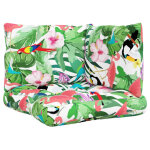 Vidaxl coussins de palette lot de 3 multicolore tissu oxford