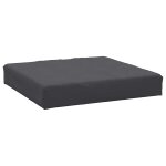 Vidaxl coussin de palette anthracite 60x60x9, 5 cm tissu oxford