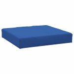 Vidaxl coussin de palette bleu 60x60x9, 5 cm tissu oxford