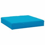 Vidaxl coussin de palette bleu clair 60x60x9, 5 cm tissu oxford