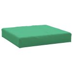 Vidaxl coussin de palette vert 60x60x9, 5 cm tissu oxford