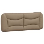 Vidaxl coussin de tête de lit hvar cappuccino 120 cm similicuir Vidaxl coussin de tête de lit hvar cappuccino 120 cm similicuir