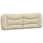 Vidaxl coussin de tête de lit crème 160 cm tissu Vidaxl coussin de tête de lit crème 160 cm tissu