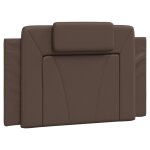 Vidaxl coussin de tte de lit viana marron 90 cm similicuir
