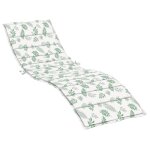 Vidaxl coussin de transat tissu oxford, fibre de mousse