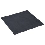 Vidaxl dalles de plancher autoadhsives 20 pcs pvc 1, 86 m marbre noir