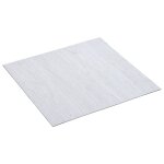 Vidaxl dalles de plancher autoadhésives 5, 11 m² pvc blanc Vidaxl dalles de plancher autoadhésives 5, 11 m² pvc blanc