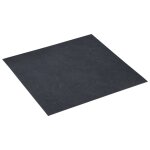 Vidaxl dalles de plancher autoadhsives 5, 11 m pvc noir marbre