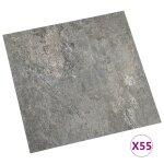 Vidaxl dalles de plancher autoadhésives 55 pcs pvc 5, 11 m² gris Vidaxl dalles de plancher autoadhésives 55 pcs pvc 5, 11 m² gris