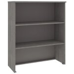 Vidaxl dessus de buffet hamar gris clair 85x35x100 cm bois de pin