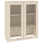 Vidaxl dessus de buffet hamar marron miel 85x35x100 cm bois de pin
