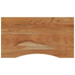 Vidaxl dessus de bureau 100x50x2, 5 cm rectangulaire bois massif acacia