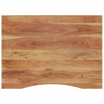 Vidaxl dessus de bureau 110x80x2, 5 cm rectangulaire bois massif acacia