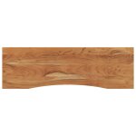 Vidaxl dessus de bureau 160x50x2, 5 cm rectangulaire bois massif acacia