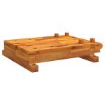Vidaxl dessus d'établi avec étau 52x44x9, 5 cm bois massif d'acacia Vidaxl dessus d'établi avec étau 52x44x9, 5 cm bois massif d'acacia