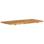 Vidaxl dessus de meuble - lavabo de salle de bain acacia 100x52x2, 5 cm