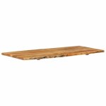 Vidaxl dessus de meuble - lavabo de salle de bain acacia 114x52x2, 5 cm