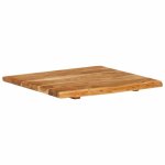 Vidaxl dessus de meuble - lavabo de salle de bain acacia 58x52x2, 5 cm