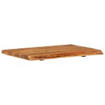 Vidaxl dessus de meuble - lavabo de salle de bain acacia 80x52x3, 8 cm